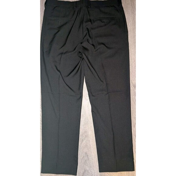 Haggar Dress Pants Classic Fit Premium Comfort Black Size 34 Waist x 29 Length - Picture 11 of 15
